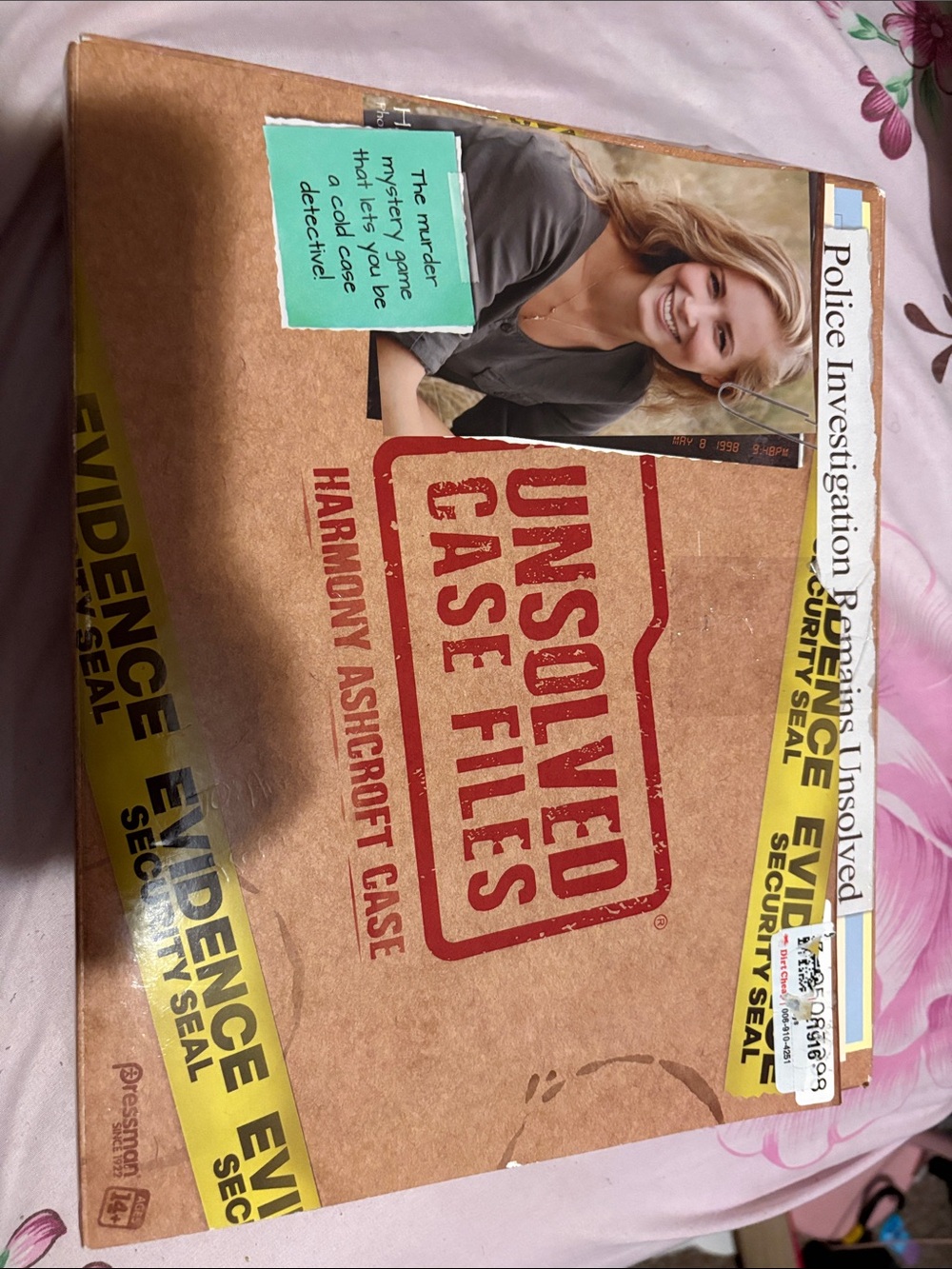Unsolved case files game